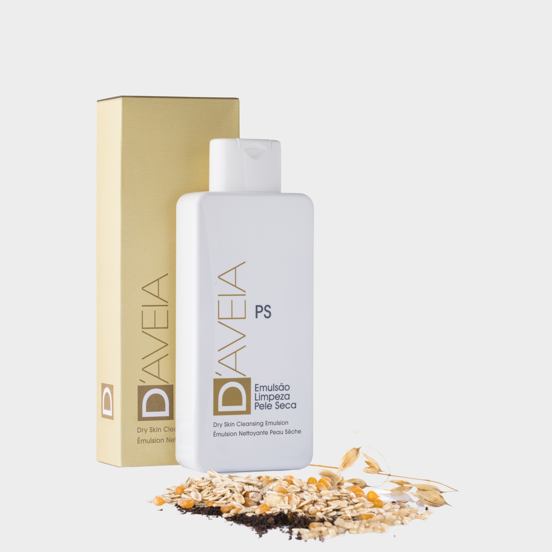 Emulsão de Limpeza D'Aveia PS Pele Seca 500 ml