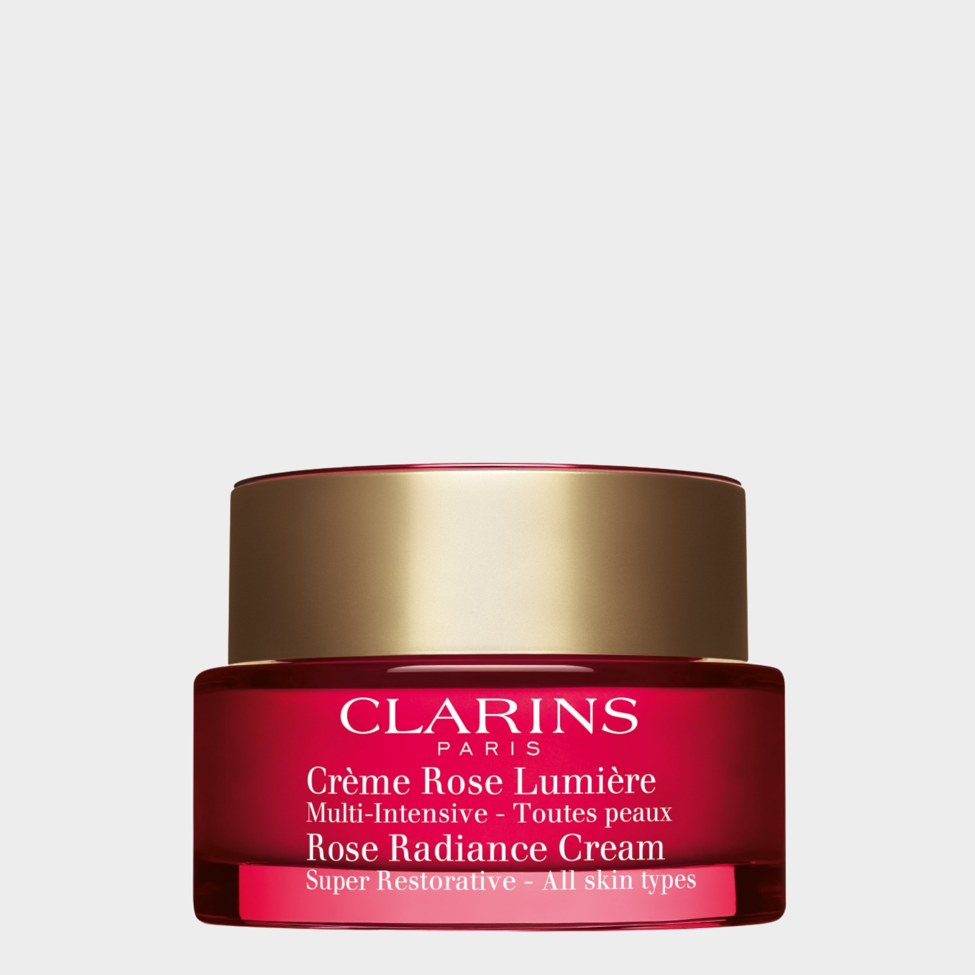 Creme Rosa Luminosidade Clarins Crème Rose Lumière Multi-Intensive 50 ml