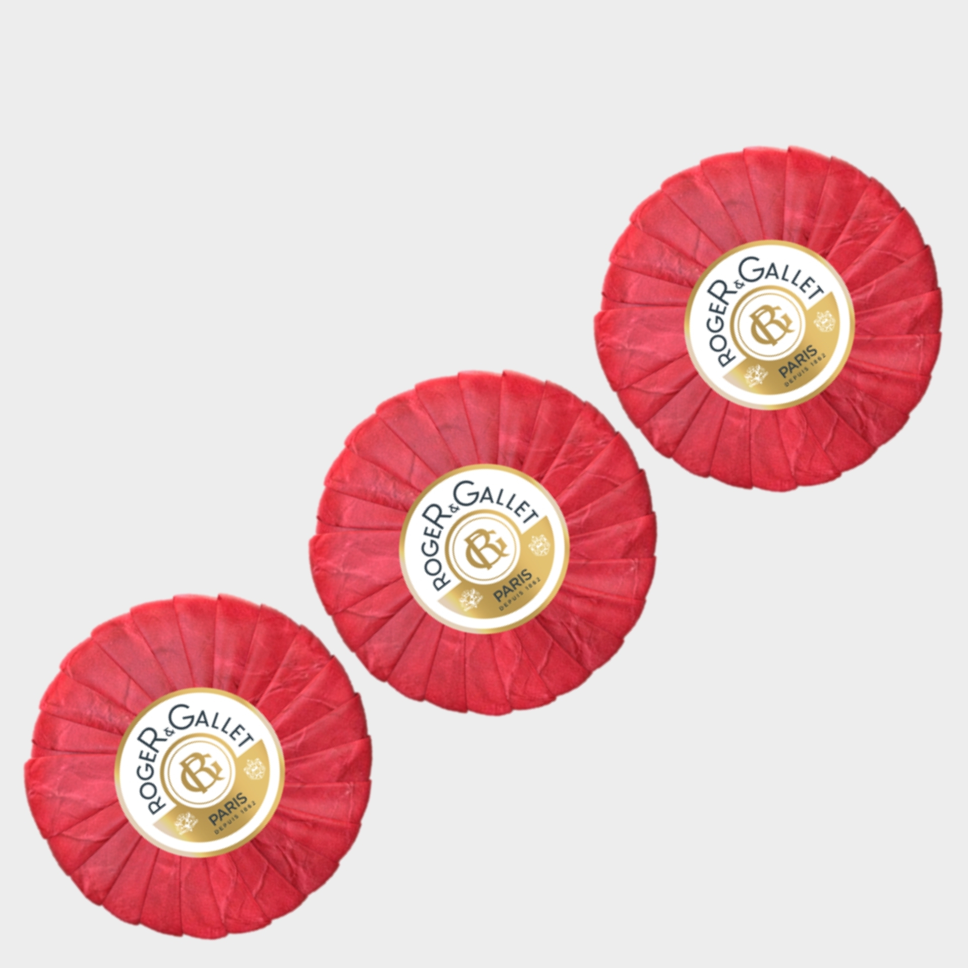 Sabonetes Perfumados Caixa de Viagem Roger & Gallet Fleur Figuier