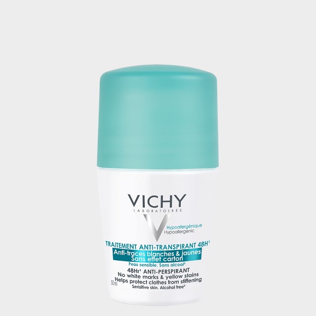Desodorizante Anti-Transpirante Roll-On 48h Vichy 50 ml
