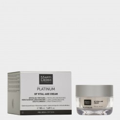 Creme de Dia Anti-Envelhecimento MartiDerm Platinum GF Vital-Age Pele Seca 50 ml