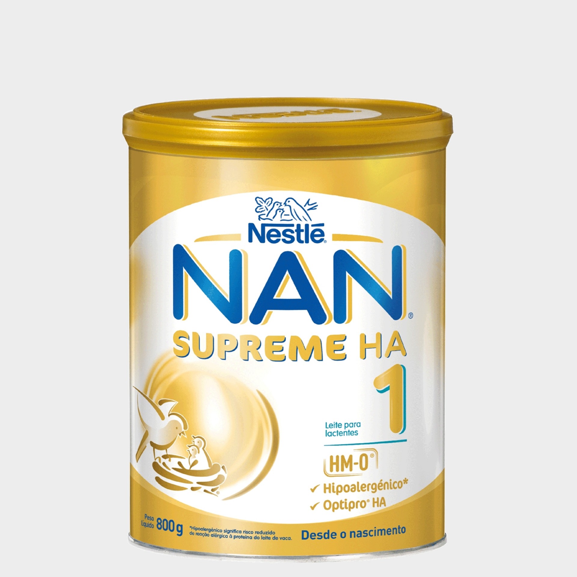Leite para Lactentes Nestlé NAN Supreme H.A. 1 Desde o Nascimento 800 gr