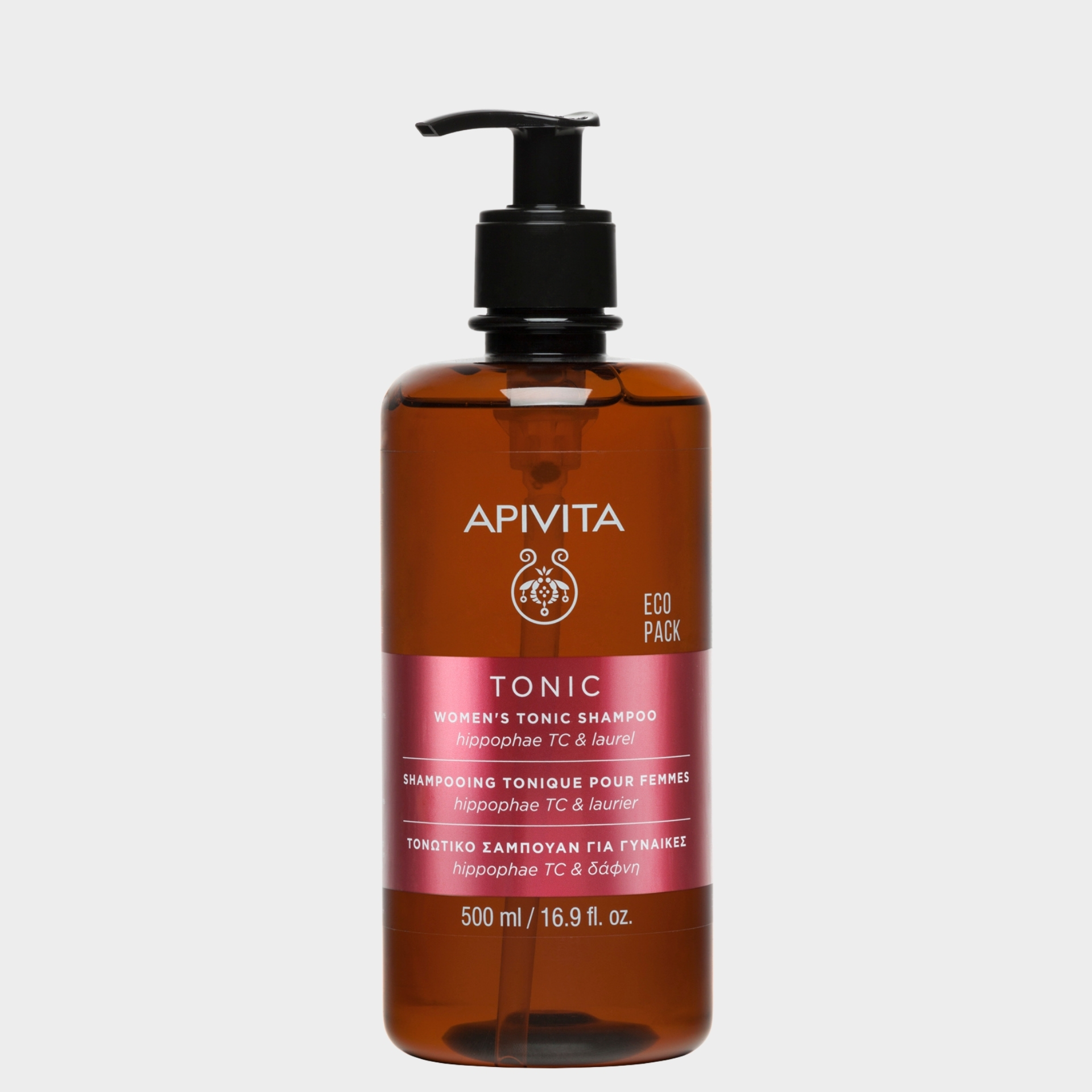 Champô Tonificante Anti-Queda Mulher Apivita Ecopack 500 ml