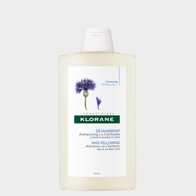 Champ Cabelo Branco e Grisalho Klorane Capilar Centureas 200 ml