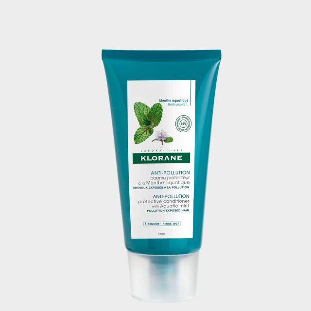Bálsamo Pós-Champô Anti-Poluição Klorane Capilar Menta Aquática 150 ml Bálsamo Pós-Champô Anti-Poluição Klorane Capilar Menta Aquática 150 ml