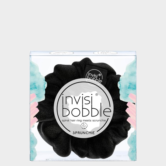 Elstico Cabelo Veludo invisibobble Sprunchie True Black Preto 1 un