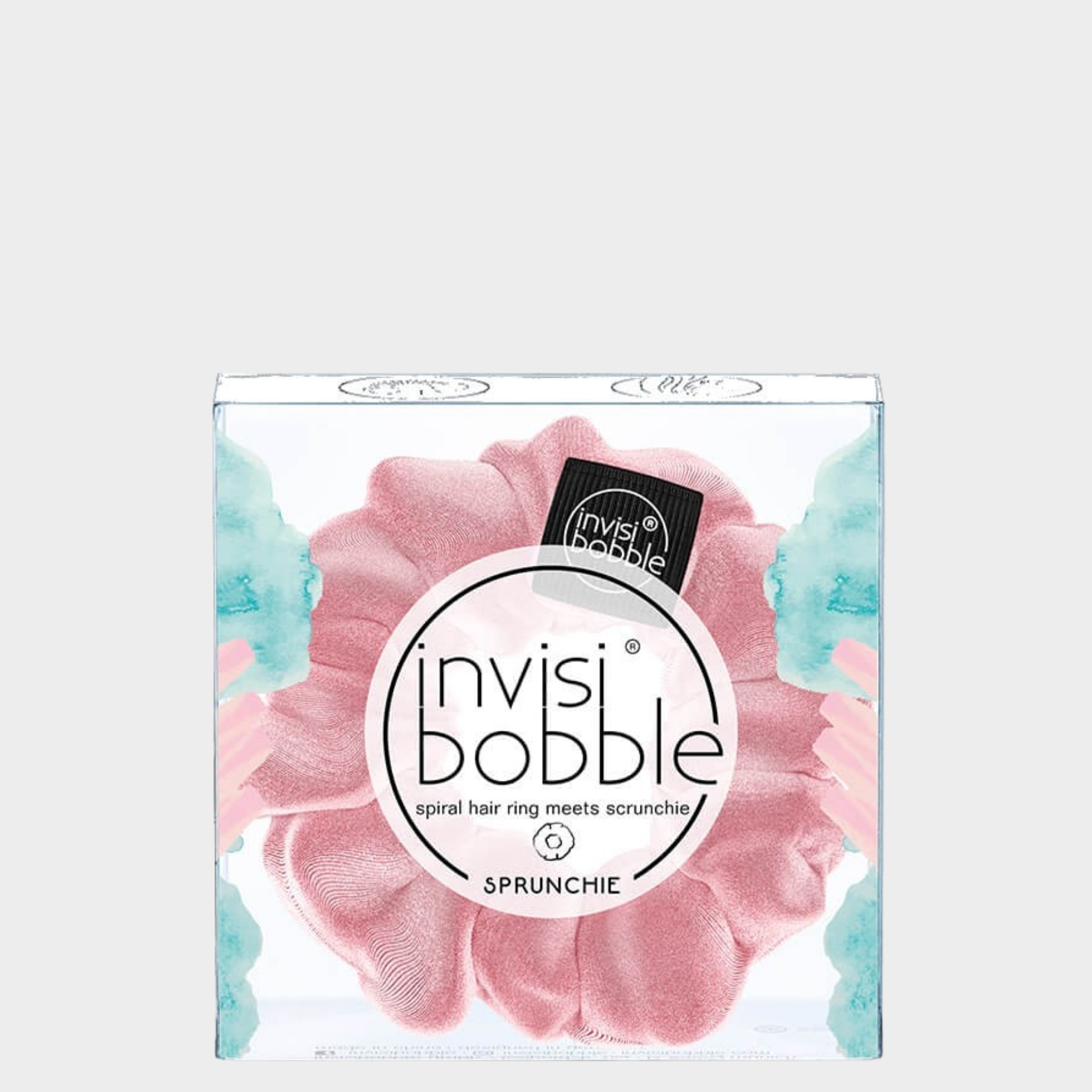 Elástico Cabelo Veludo invisibobble Sprunchie Prima Ballerina Rosa 1 un