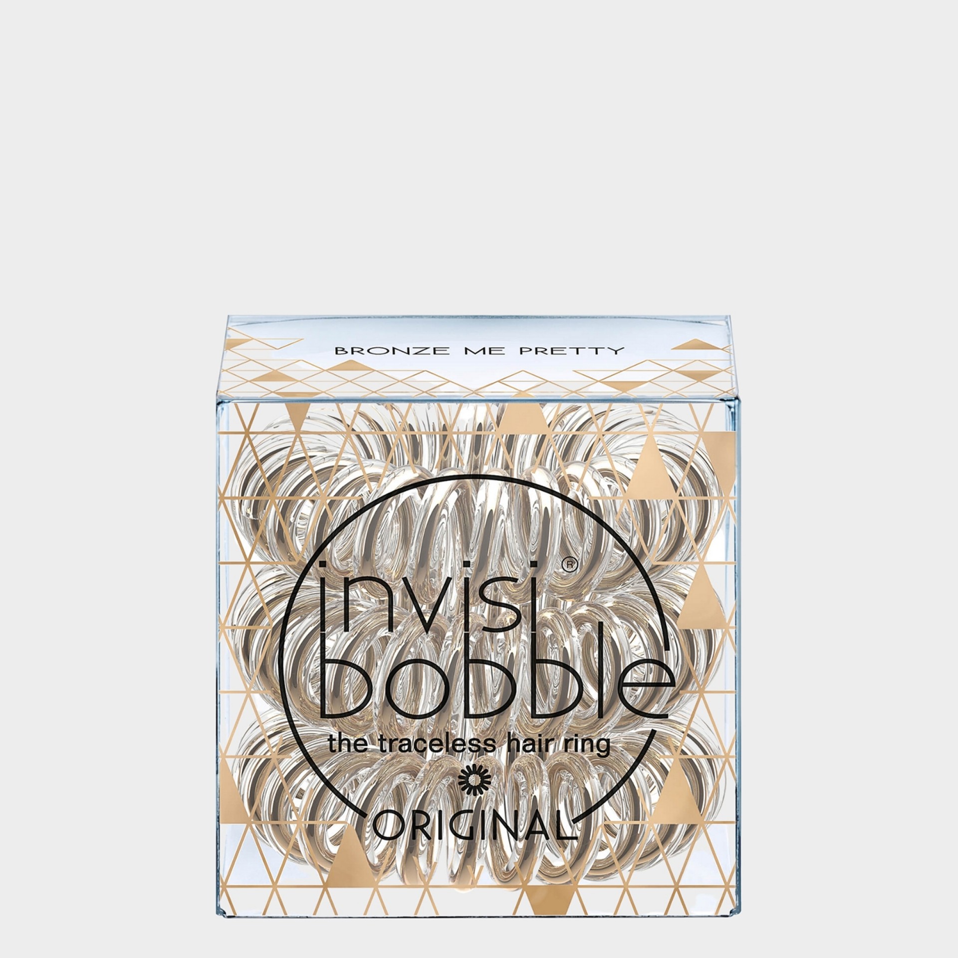 Elásticos Cabelo invisibobble Time to Shine Bronze Me Pretty Bronze 3 uns