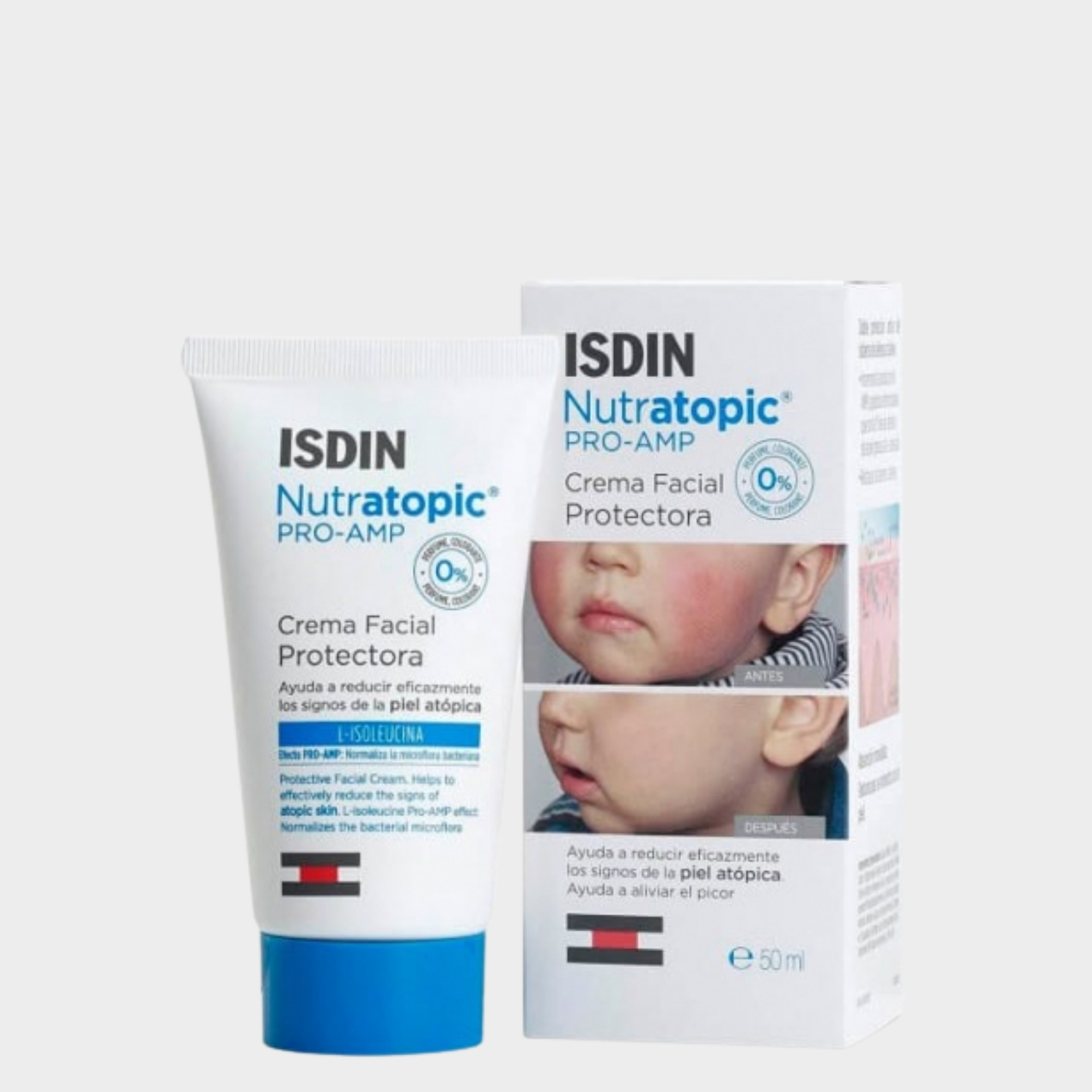 Creme Rosto Criança Isdin Nutratopic Pro-AMP Pele Atópica 50 ml