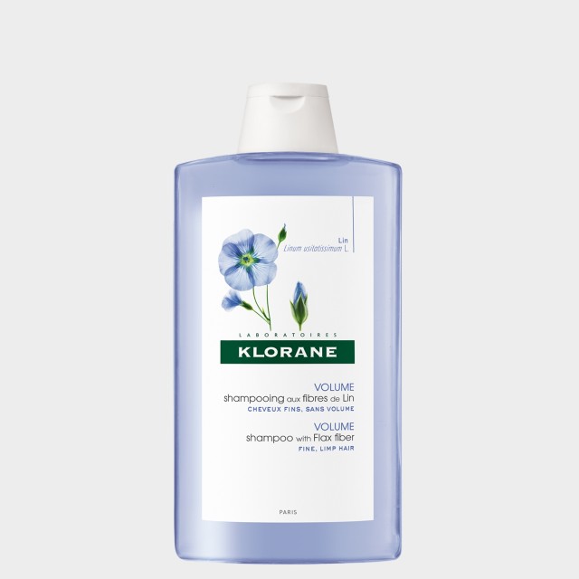 Champ Avolumador Klorane Capilar Fibras de Linho 400 ml
