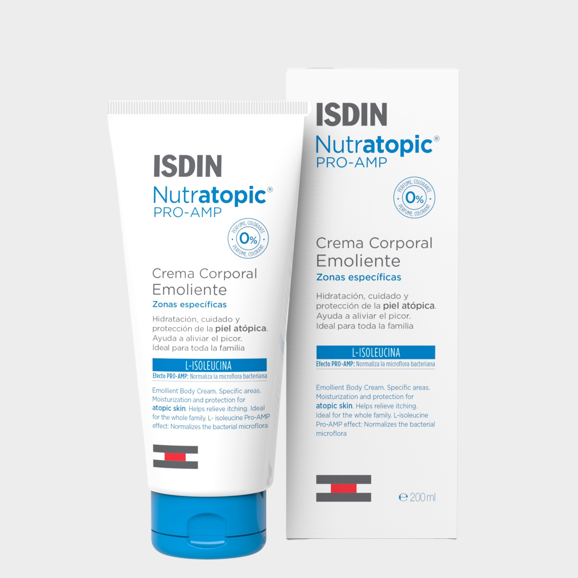 Creme Emoliente Isdin Nutratopic Pro-AMP Pele Atópica 200 ml