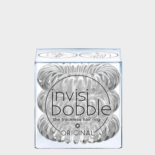 Elsticos Cabelo invisibobble Original Crystal Clear Transparente 3 uns