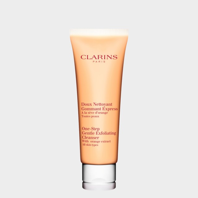 Gel Limpeza Esfoliante de Rosto Clarins Doux Nettoyant Gommant Express 125 ml Gel Limpeza Esfoliante de Rosto Clarins Doux Nettoyant Gommant Express 125 ml