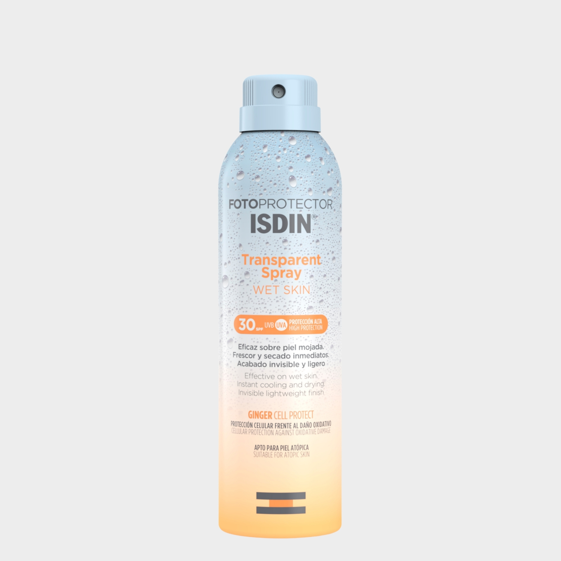 Protetor Solar Spray Transparente Isdin FotoProtector Wet Skin SPF30 250 ml