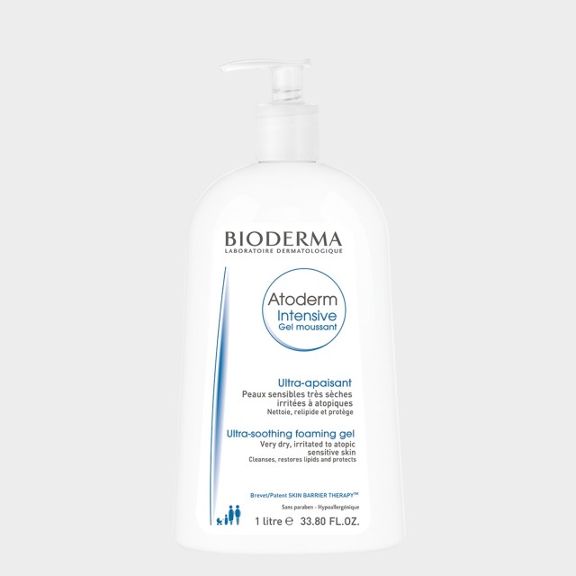 Gel de Duche Bioderma Atoderm Intensive Gel Moussant 1 litro