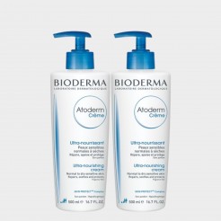 Creme Hidratante Bioderma Atoderm 2 uns 2x500ml