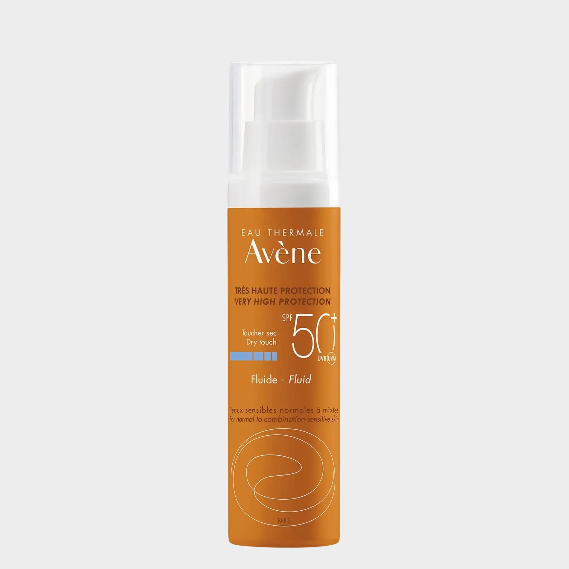Protetor Solar Fluido Avène SPF50+ Com Cor Pele Clara Hipersensível 50 ml