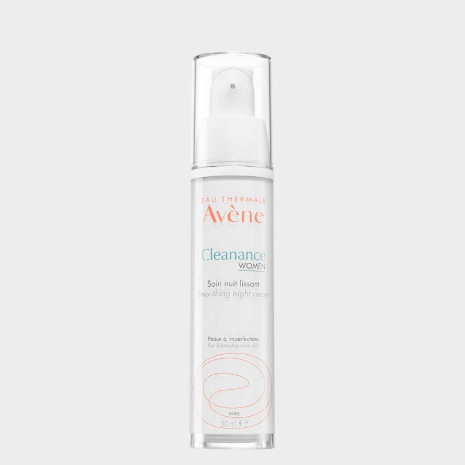 Cuidado de Noite Rosto Alisante Avène Cleanance Women 30 ml
