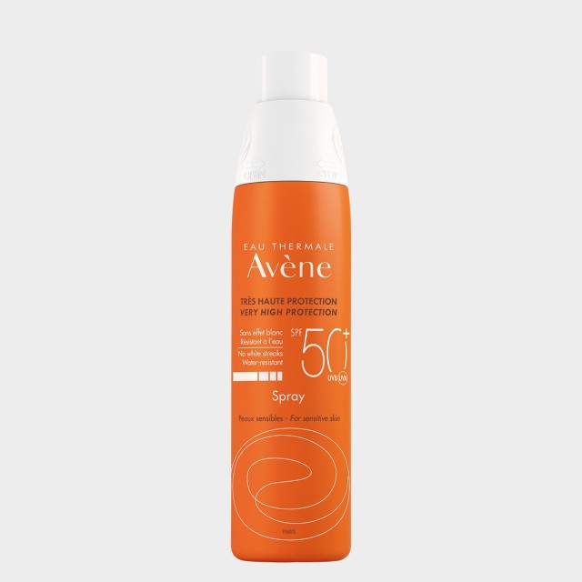 Protetor Solar Spray Avène SPF50+ Pele Clara Hipersensível 200 ml Protetor Solar Spray Avène SPF50+ Pele Clara Hipersensível 200 ml