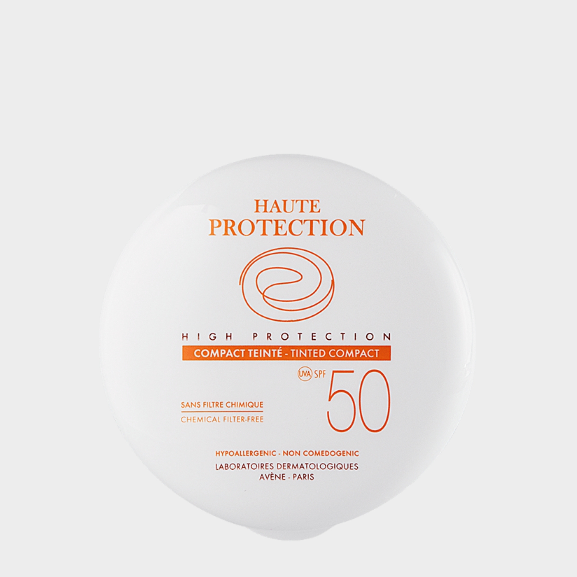 Protetor Solar de Rosto Creme Compacto Avène SPF50 Tom Areia Pele Intolerante Alérgica 10 gr