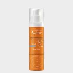 Protetor Solar de Rosto Fluido Avne SPF50+ Dry Touch Pele Clara Hipersensvel 50 ml