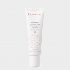 Base Fluida Corretora Avne Couvrance SPF20 Tom Mel Pele Sensvel 30 ml