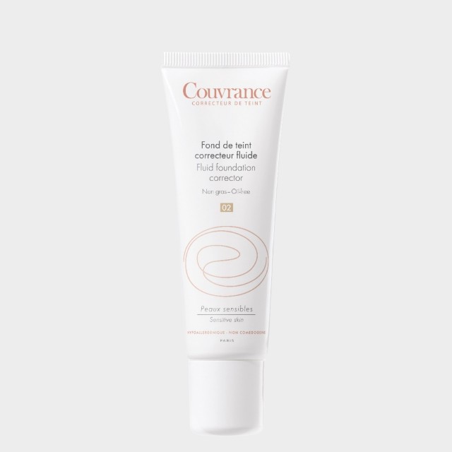 Base Fluida Corretora Avène Couvrance SPF20 Tom Mel Pele Sensível 30 ml Base Fluida Corretora Avène Couvrance SPF20 Tom Mel Pele Sensível 30 ml