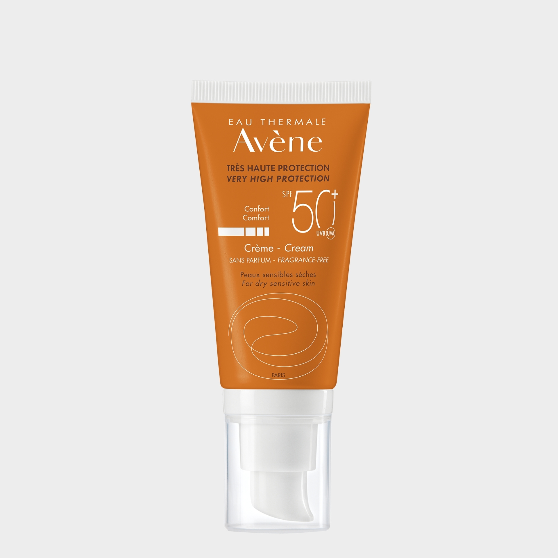 Protetor Solar Avène SPF50+ Sem Perfume Pele Clara Hipersensível 50 ml