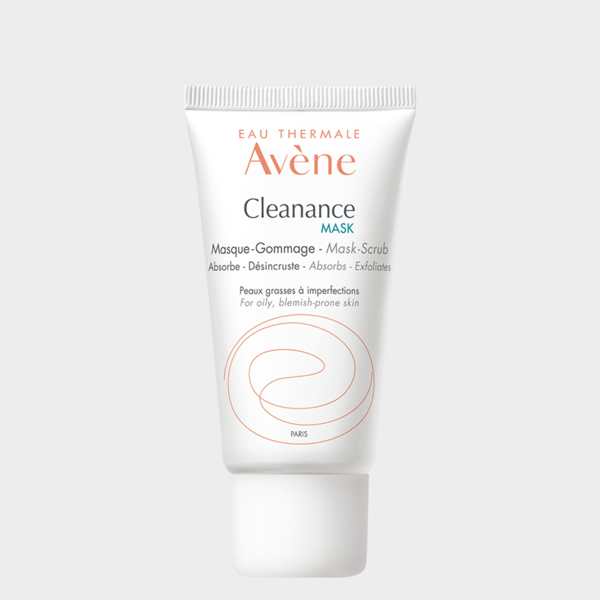 Máscara de Rosto Esfoliante Avène Cleanance Mask Pele Oleosa Tendência Acne 50 ml