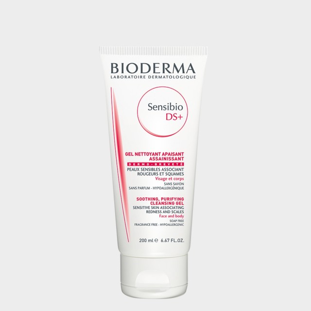 Gel de Limpeza Bioderma Sensibio DS+ Corpo e Rosto 200 ml
