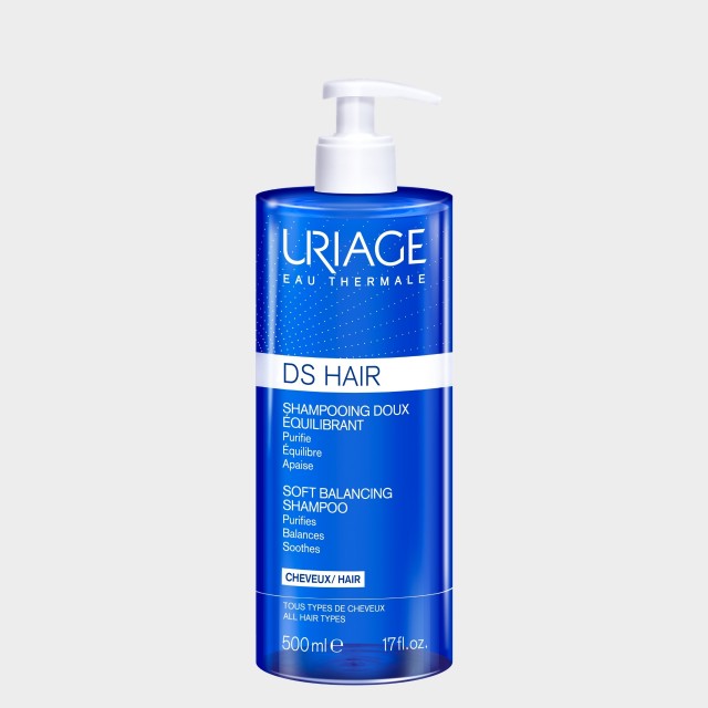 Champ Suave Equilbrio Uriage DS Hair Couro Cabeludo Sensvel 500 ml