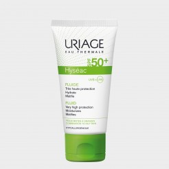 Protetor Solar Rosto Fluido Uriage Hysac SPF50+ Pele Oleosa 50 ml