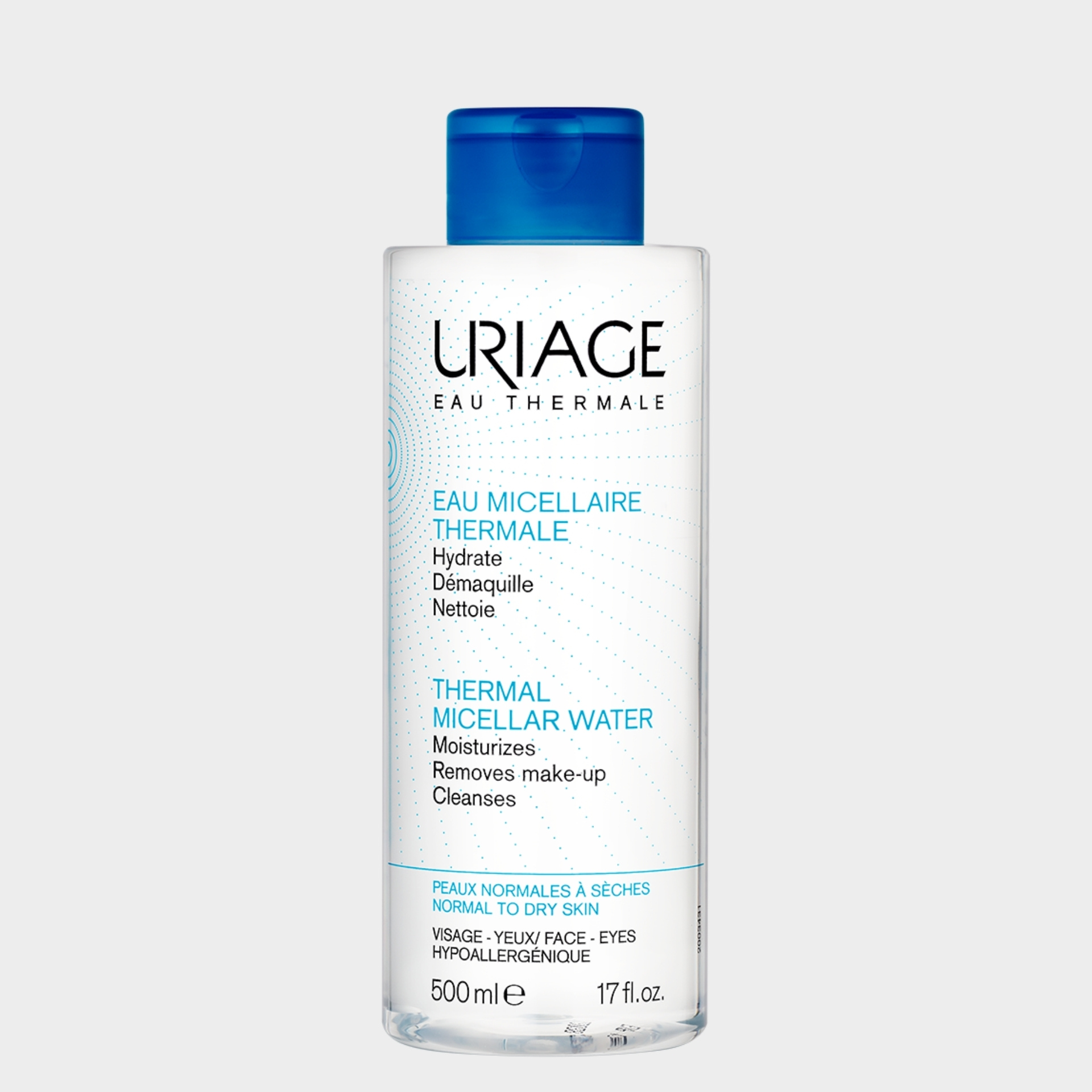 Água de Limpeza Termal Micelar Uriage 500 ml