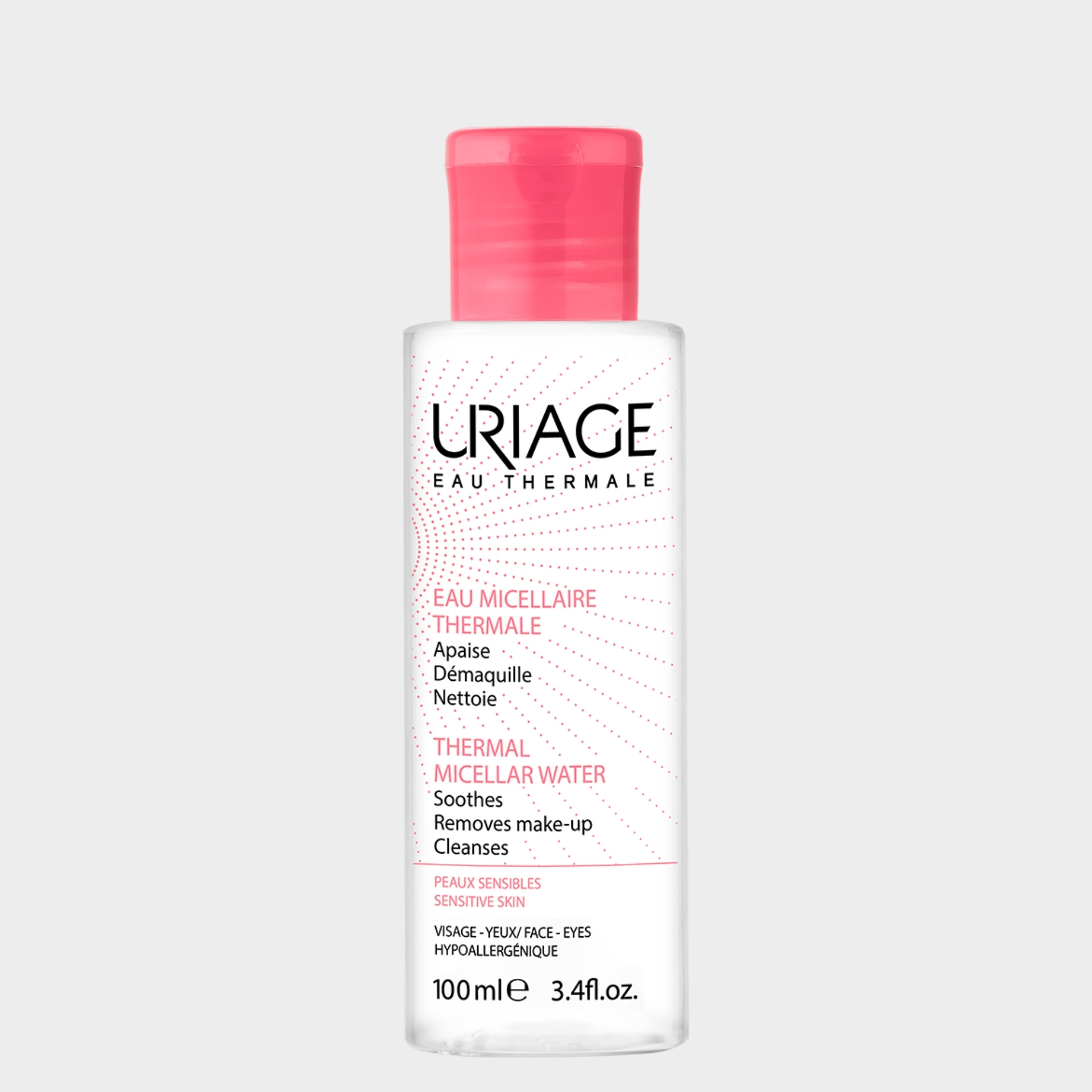 Água de Limpeza Termal Micelar Uriage Pele Sensível 100 ml