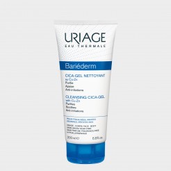 Gel de Limpeza Reparador Rosto Uriage Bariderm Cica-Gel Cu-Zn Pele Fragilizada 200 ml