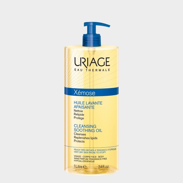 leo de Limpeza Corpo Uriage Xmose Pele Seca 1 litro