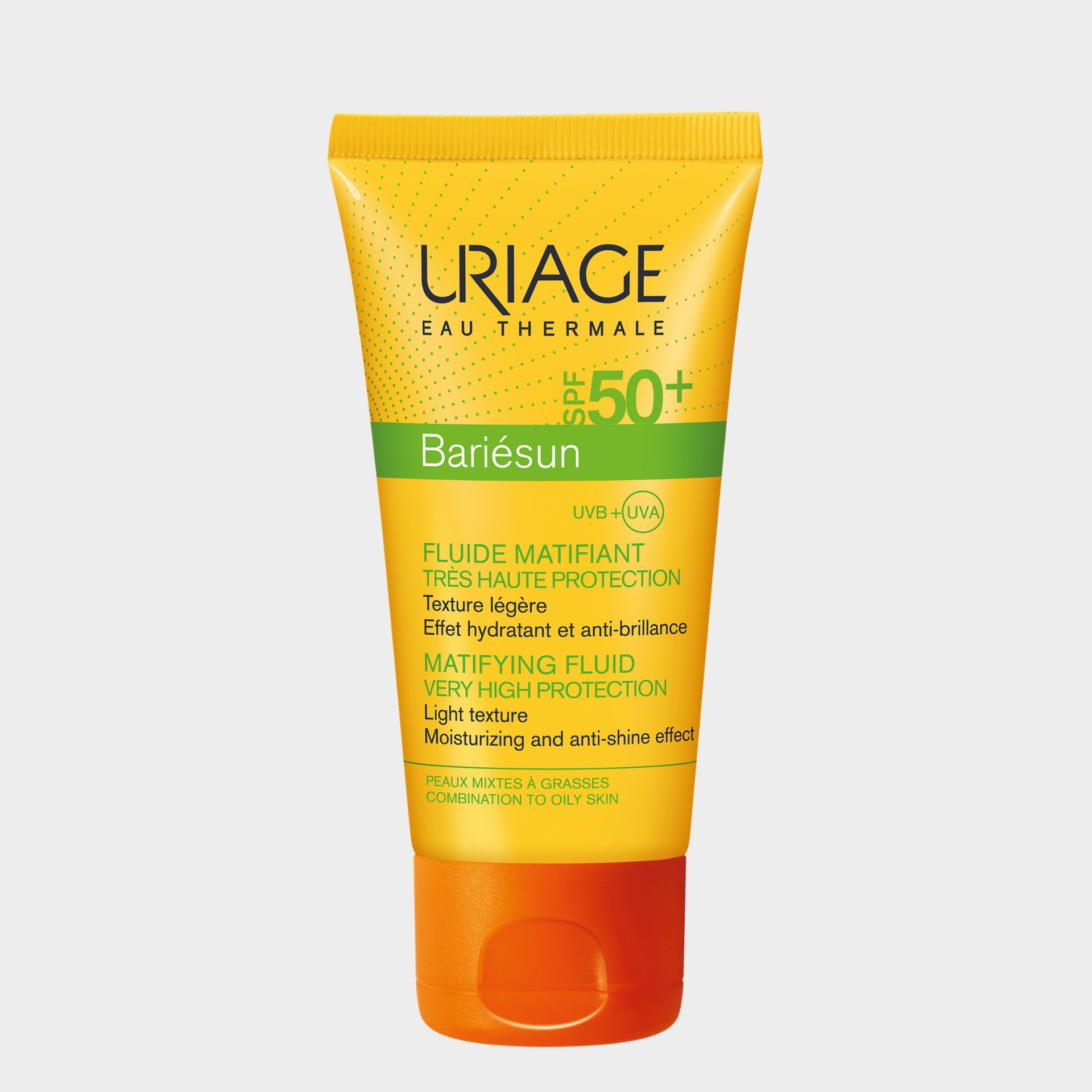 Protetor Solar Rosto Fluido Mate Uriage Bariésun SPF50+ Pele Oleosa 50 ml