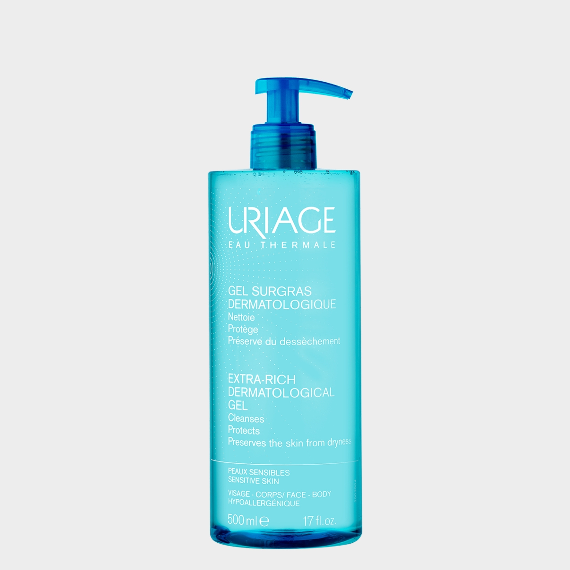 Gel de Limpeza Dermatológico Corpo Uriage 500 ml