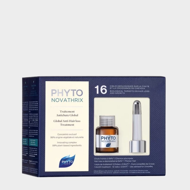Cuidado Anti-Queda Global Phyto Phytonovathrix 12 ampolas