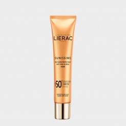Protetor Solar Rosto Com Cor Lierac Sunissime Dourado SPF50+ 40 ml