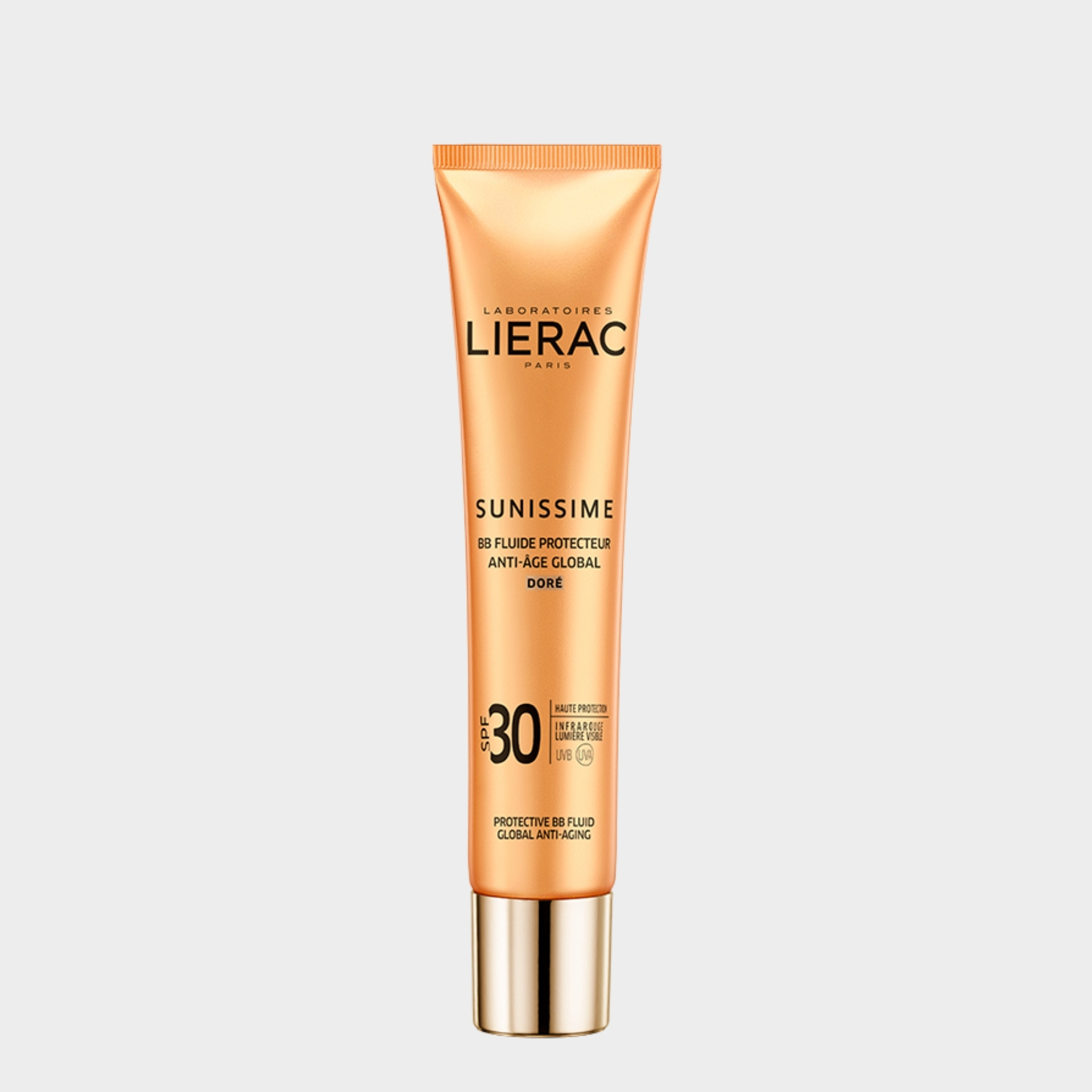 Protetor Solar Rosto Com Cor Lierac Sunissime Dourado SPF30 40 ml