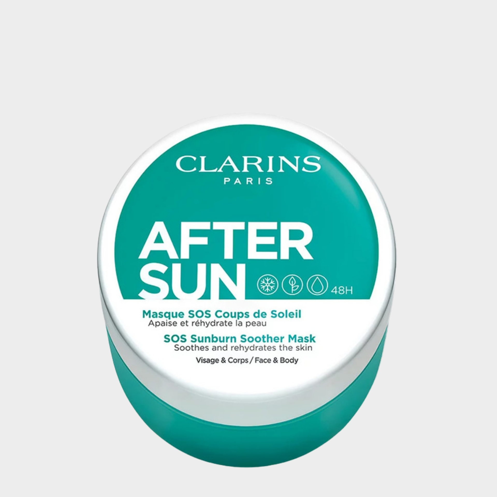 Máscara SOS Pós-Solar Rosto e Corpo Clarins After Sun 100 ml