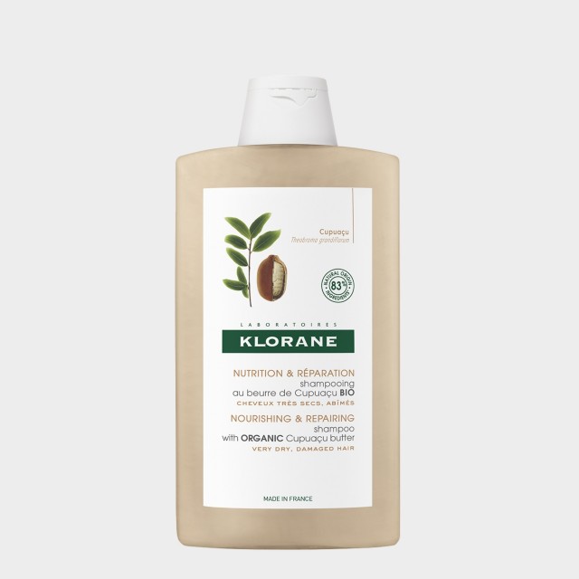 Champ Nutritivo Klorane Capilar Manteiga de Cupuau Bio Cabelo Seco Danificado 400 ml