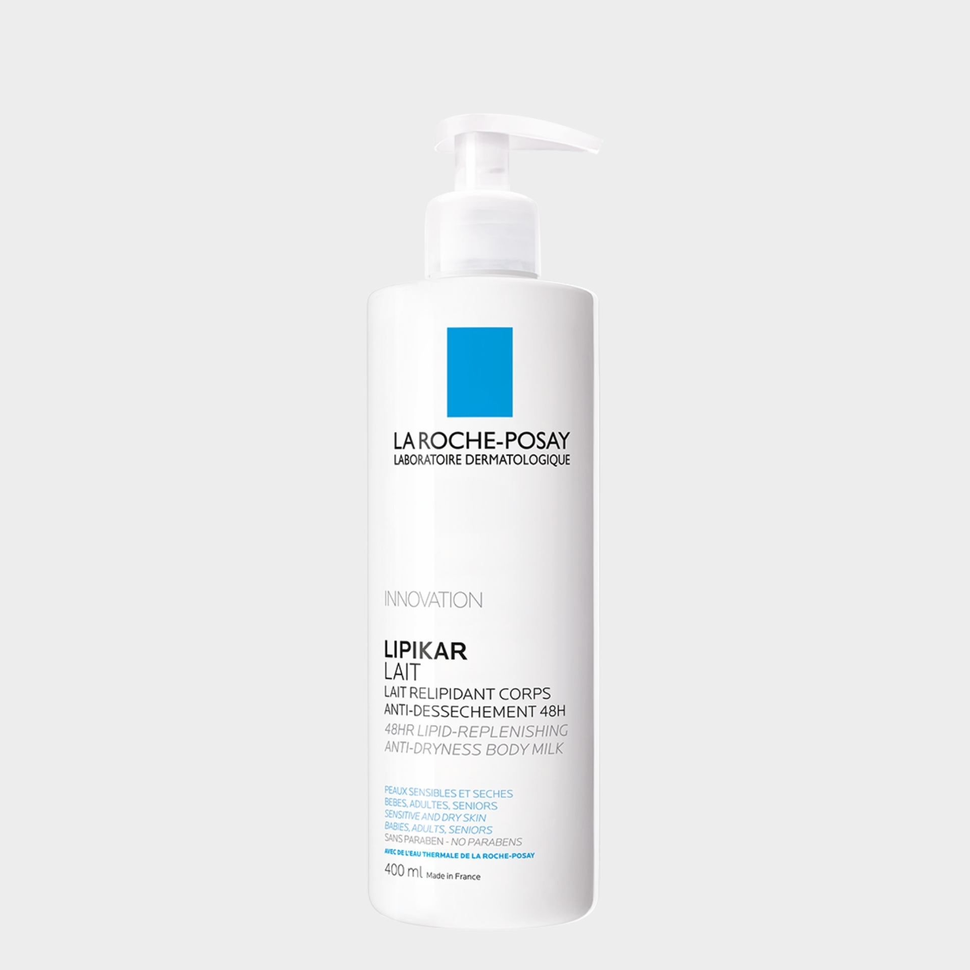 Leite Corporal Anti-Secura La Roche-Posay Lipikar Emoliente Pele Seca 400 ml