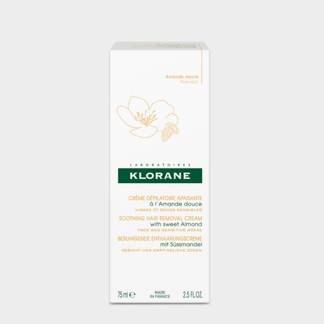 Creme Depilatrio Suave Klorane Pele Sensvel 75 ml