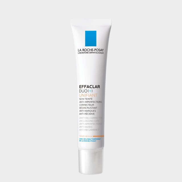 Cuidado Rosto Corretor La Roche-Posay Effaclar Duo(+) Unifiant Com Cor Tom Mdio 40 ml