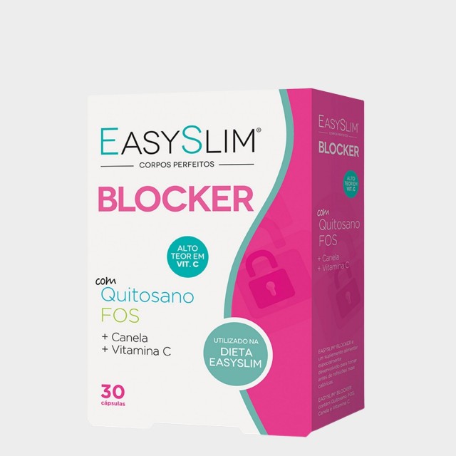 Suplemento Perda Peso EasySlim Blocker Redução Absorção 30 cápsulas Suplemento Perda Peso EasySlim Blocker Redução Absorção 30 cápsulas