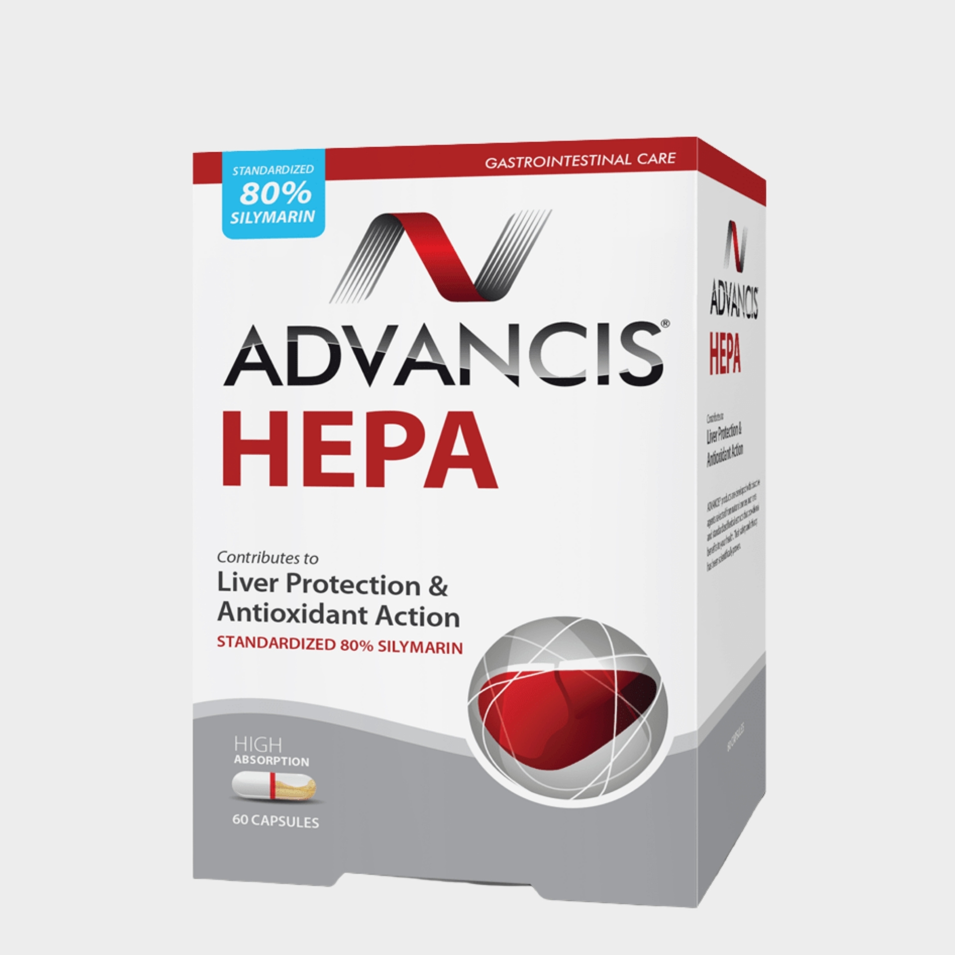 Suplemento Fígado Advancis Hepa 60 cápsulas