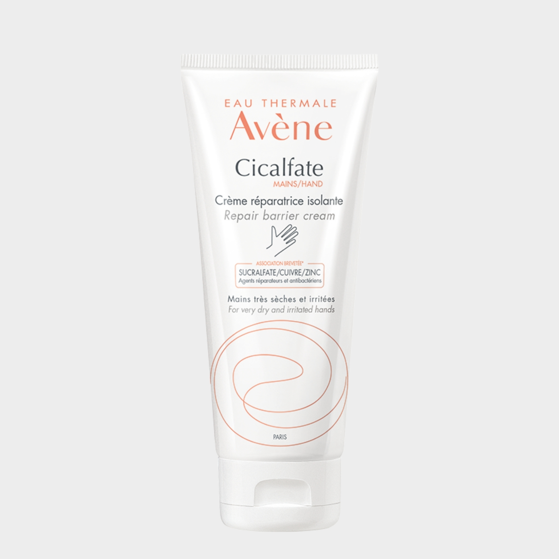 Creme Mãos Reparador Avène Cicalfate Pele Sensível Irritada 100 ml