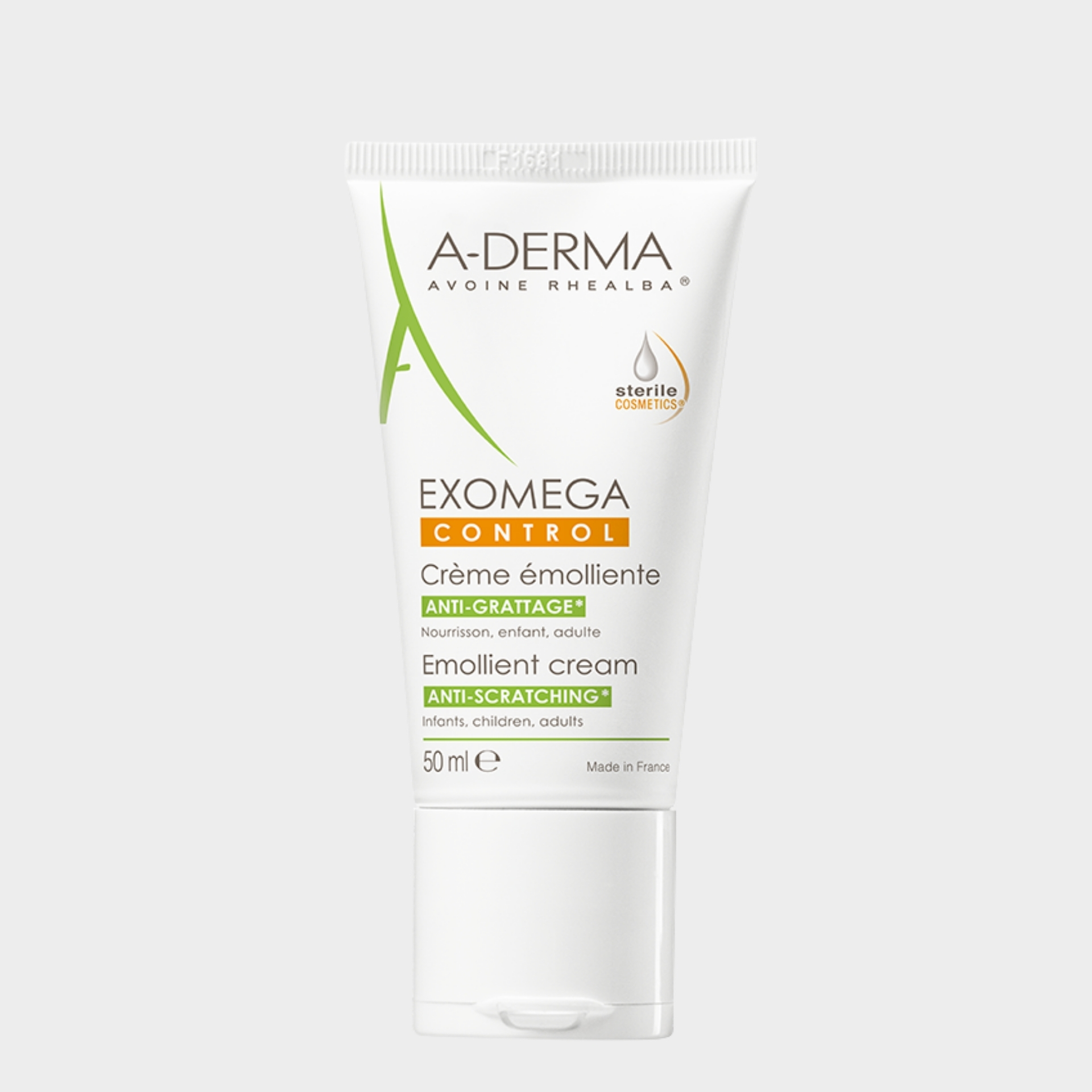 Creme Emoliente Rosto e Corpo A-Derma Exomega Control Pele Atópica Seca 50 ml